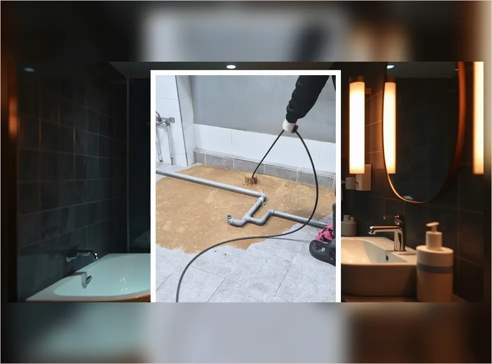 상계동 배관막힘 기록 사진 2